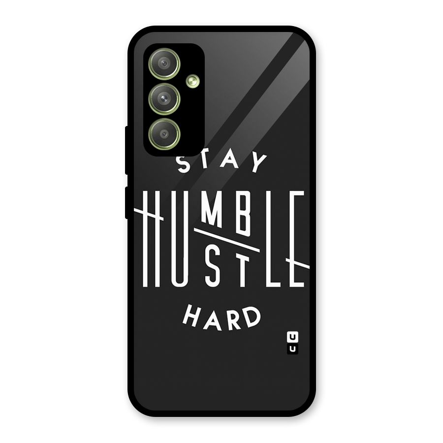 Hustle Hard Glass Back Case for Galaxy A54