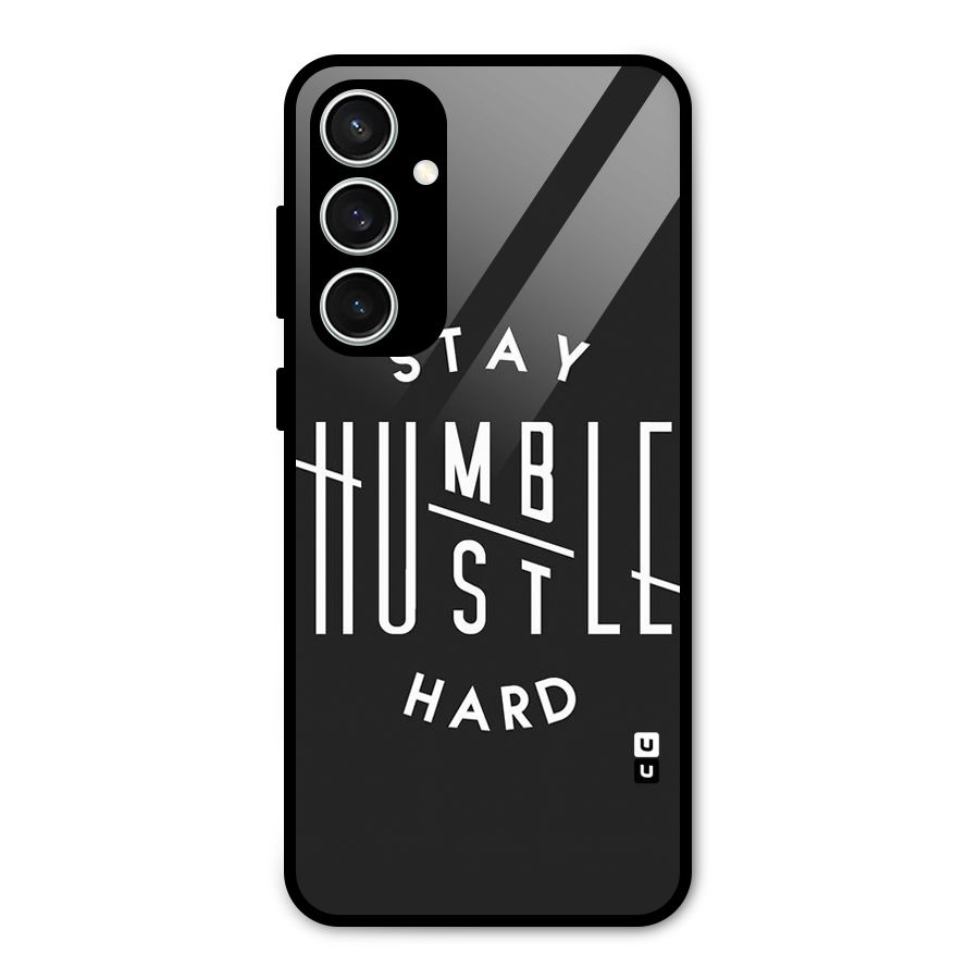 Hustle Hard Glass Back Case for Galaxy S23 FE