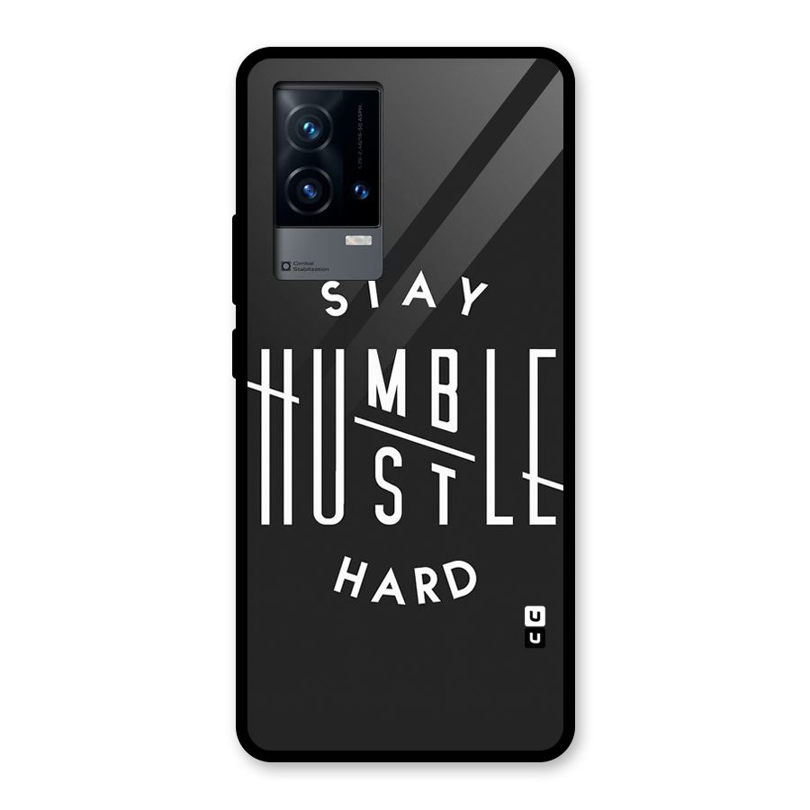 Hustle Hard Glass Back Case for iQOO 9 5G