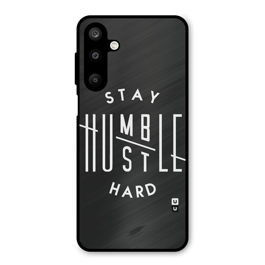 Hustle Hard Metal Back Case for Galaxy M16