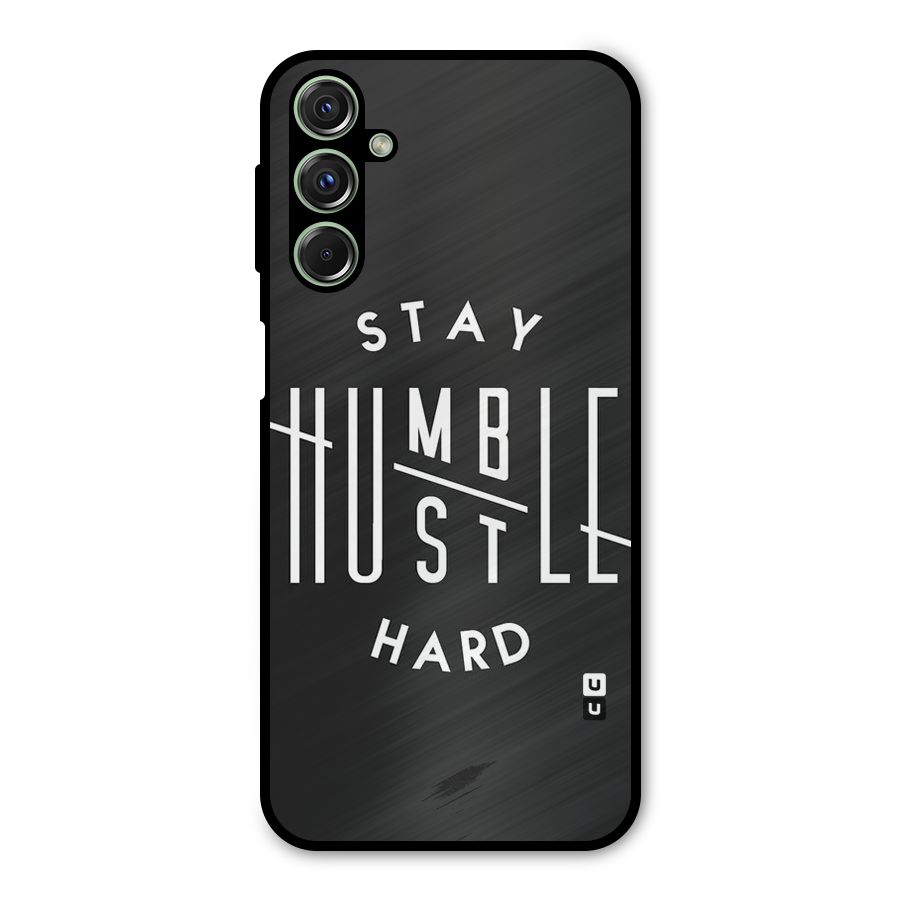Hustle Hard Metal Back Case for Galaxy M34