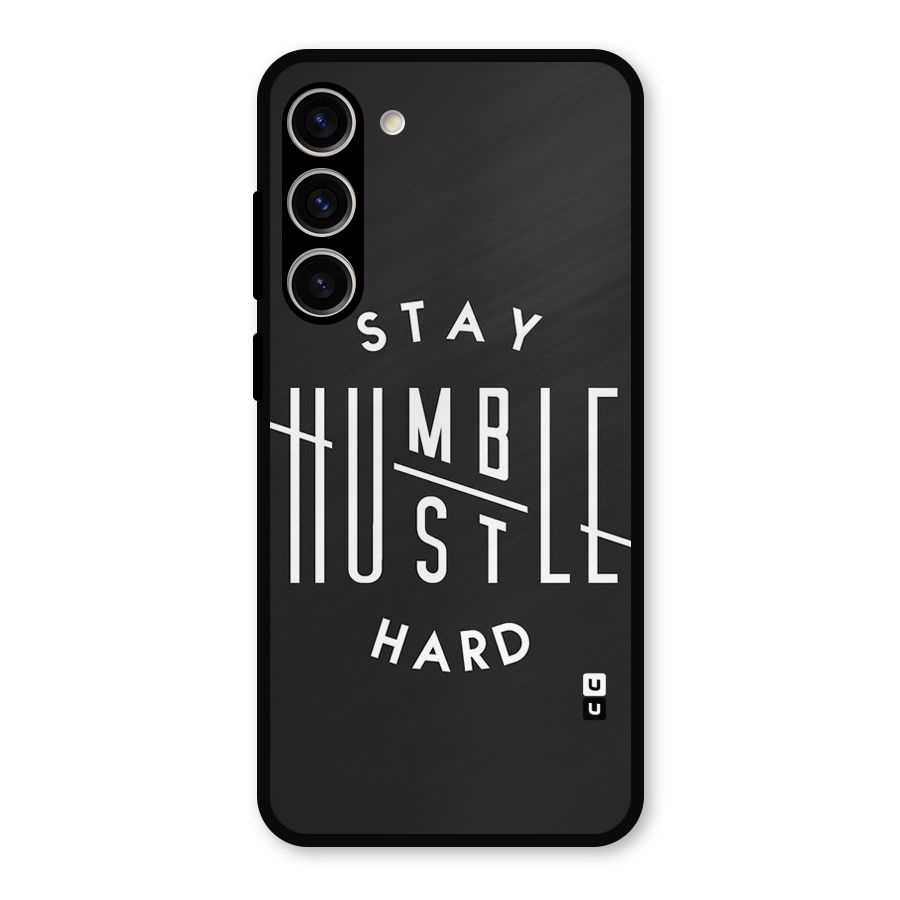 Hustle Hard Metal Back Case for Galaxy S23 Plus