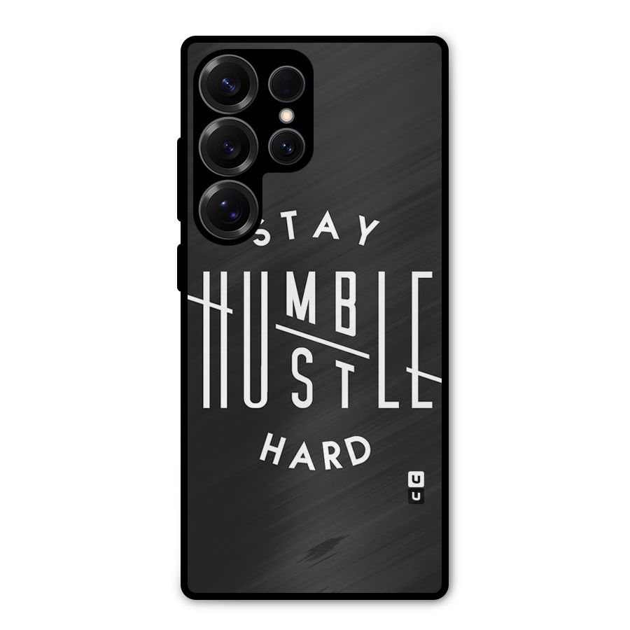 Hustle Hard Metal Back Case for Galaxy S25 Ultra
