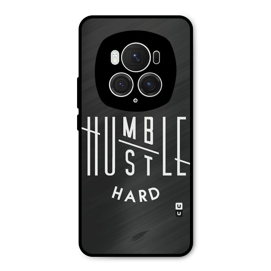 Hustle Hard Metal Back Case for Honor Magic6 Pro