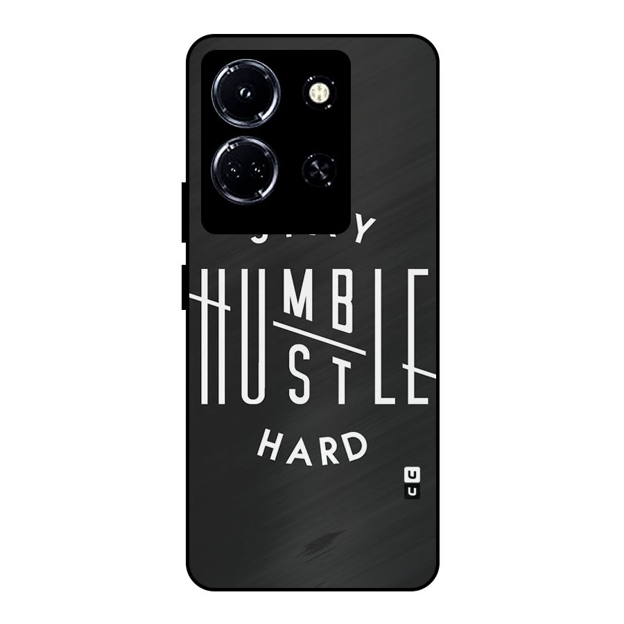 Hustle Hard Metal Back Case for Infinix Note 30 5G