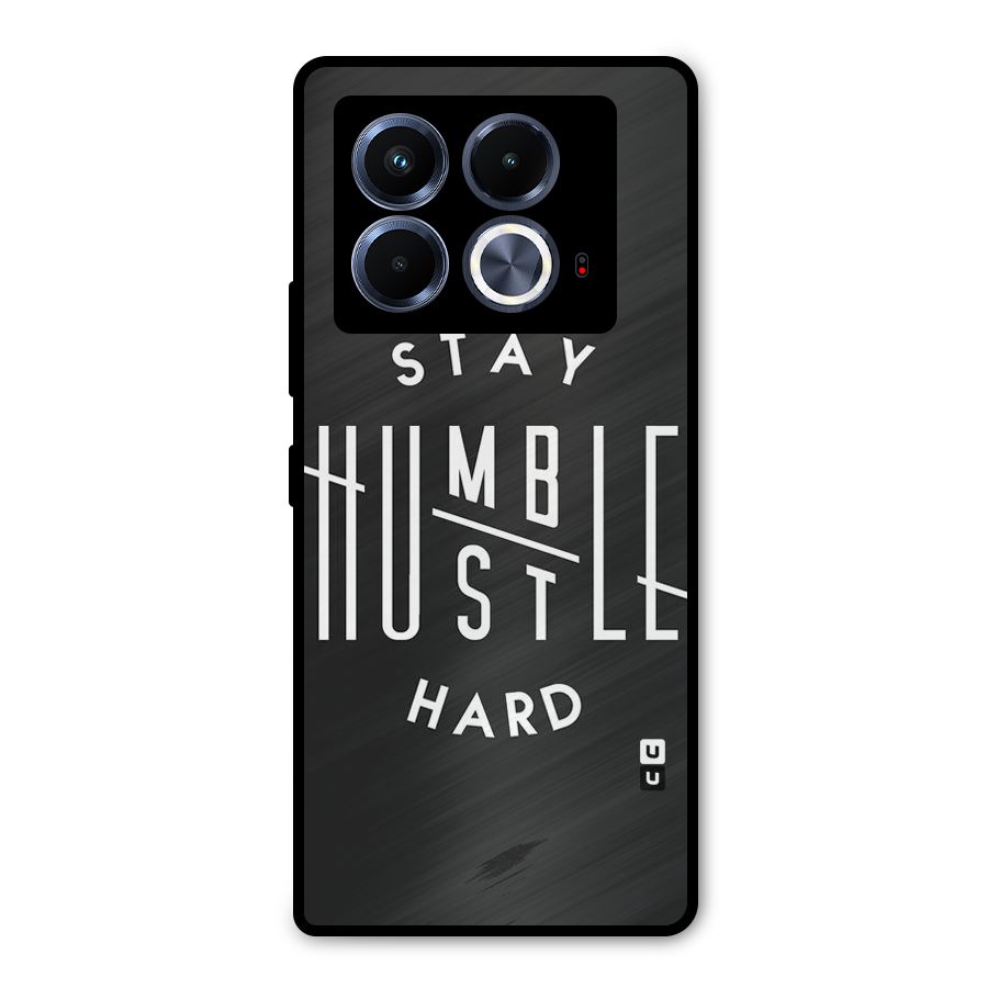 Hustle Hard Metal Back Case for Infinix Note 40 5G
