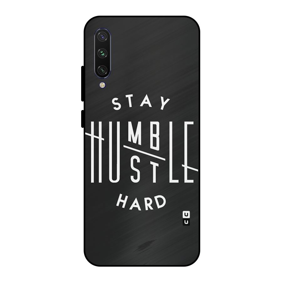 Hustle Hard Metal Back Case for Mi A3