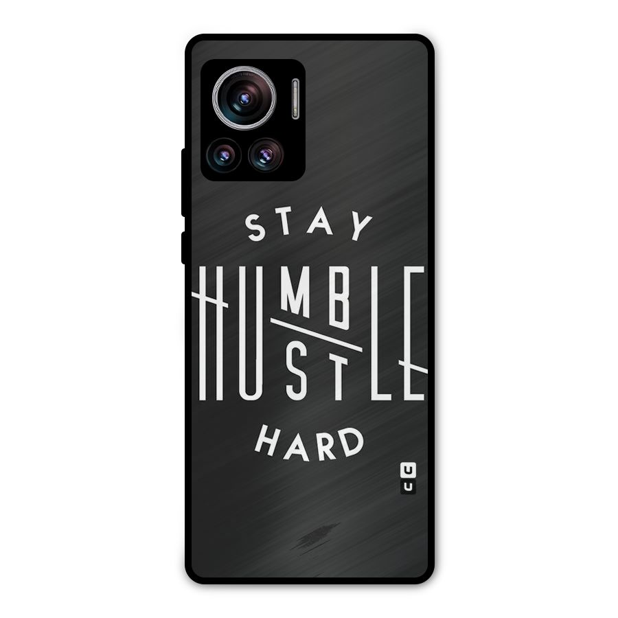 Hustle Hard Metal Back Case for Motorola Edge 30 Ultra