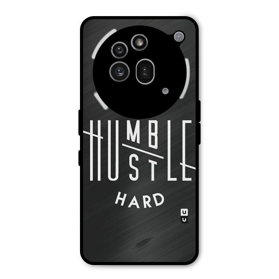 Hustle Hard Metal Back Case for Nothing Phone 3a Pro