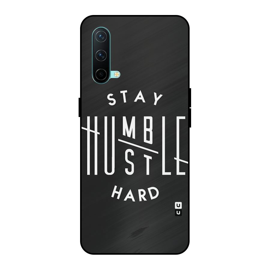 Hustle Hard Metal Back Case for OnePlus Nord CE 5G