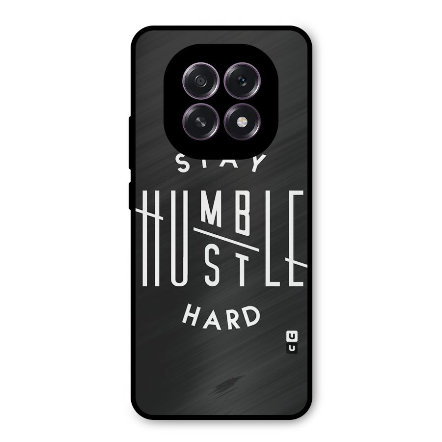 Hustle Hard Metal Back Case for Oppo F29
