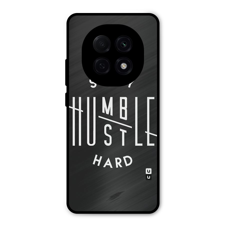 Hustle Hard Metal Back Case for Oppo F29 Pro