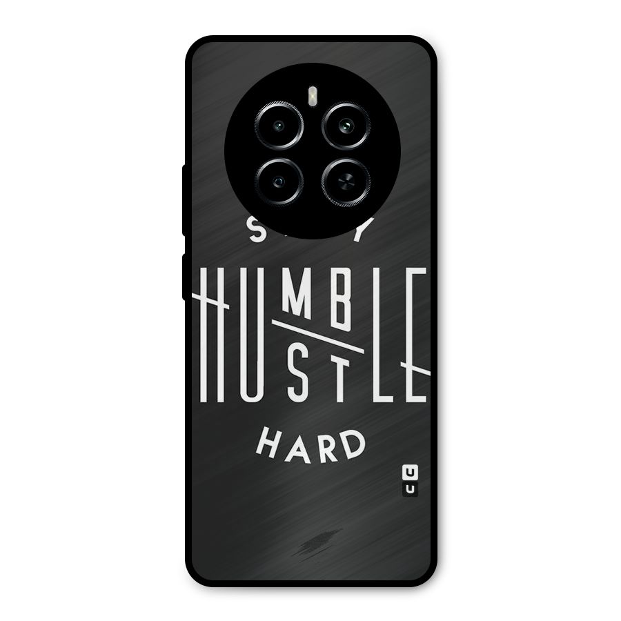 Hustle Hard Metal Back Case for Realme P1