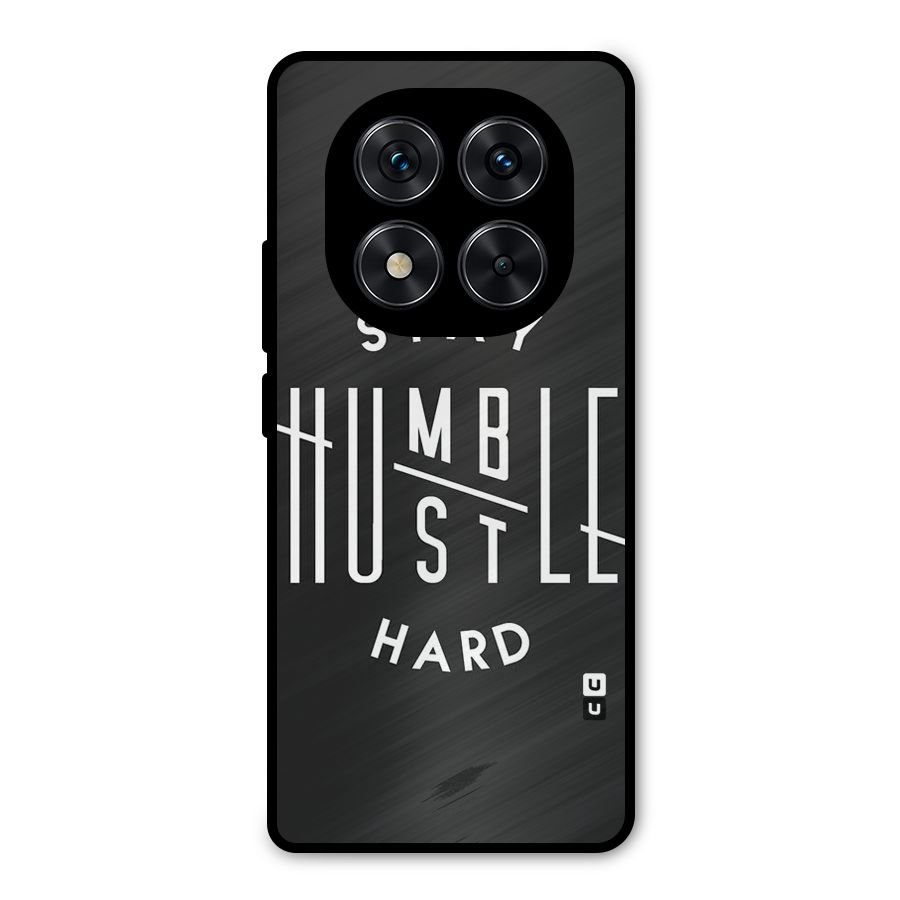 Hustle Hard Metal Back Case for Redmi Note 14 Pro 5G