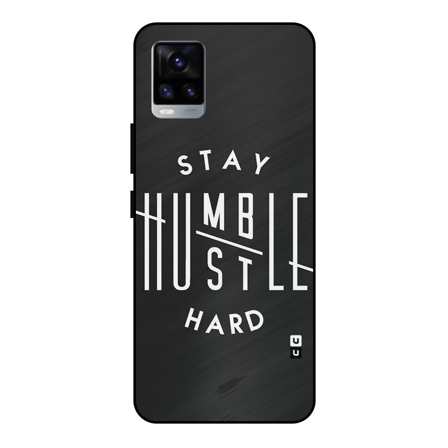 Hustle Hard Metal Back Case for Vivo V20 2021