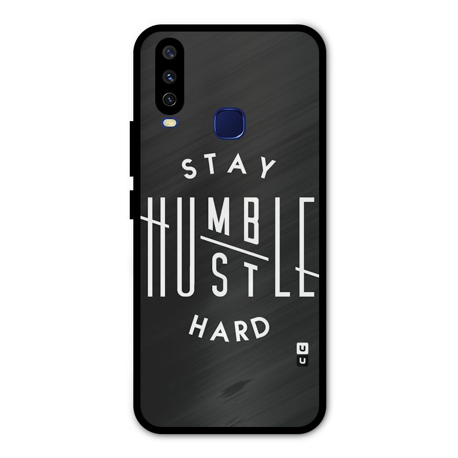 Hustle Hard Metal Back Case for Vivo Y15