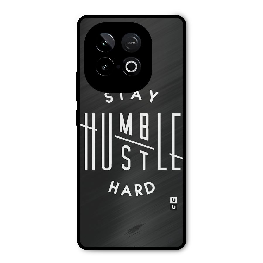 Hustle Hard Metal Back Case for iQOO Neo 10