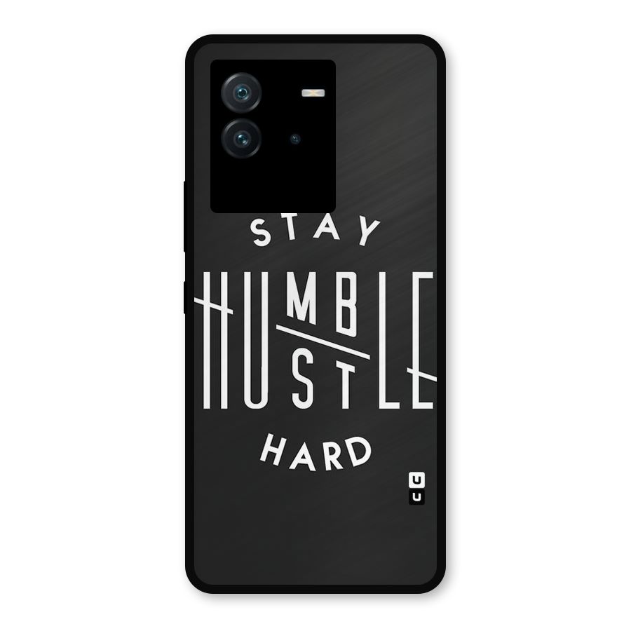 Hustle Hard Metal Back Case for iQOO Neo 6 5G