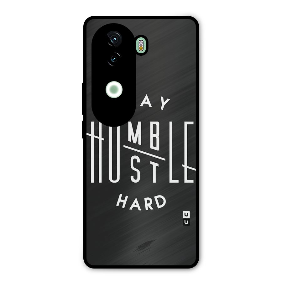 Hustle Hard Metal Back Case for iQOO Z9s