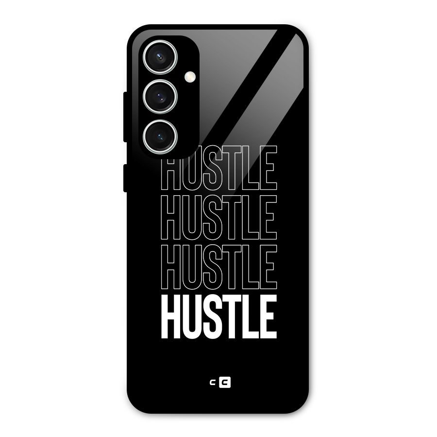 Hustle Hustle Hustle Glass Back Case for Galaxy S23 FE