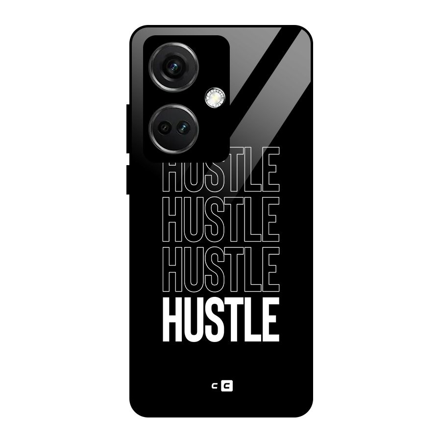Hustle Hustle Hustle Glass Back Case for OnePlus Nord CE 3 5G