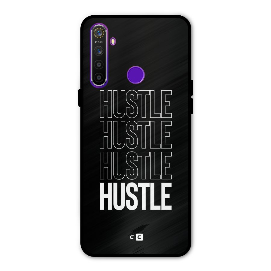 Hustle Hustle Hustle Glass Back Case for Realme 5s