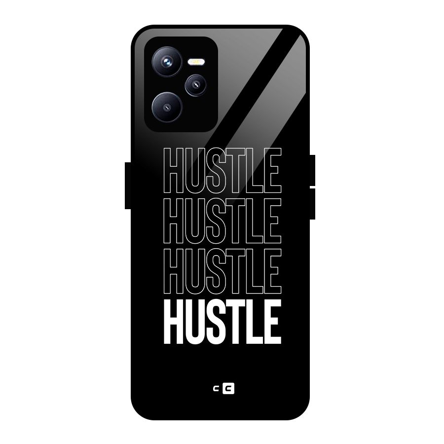 Hustle Hustle Hustle Glass Back Case for Realme C35