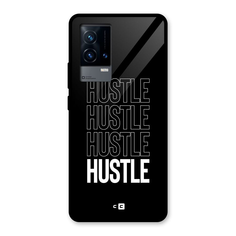 Hustle Hustle Hustle Glass Back Case for iQOO 9 5G