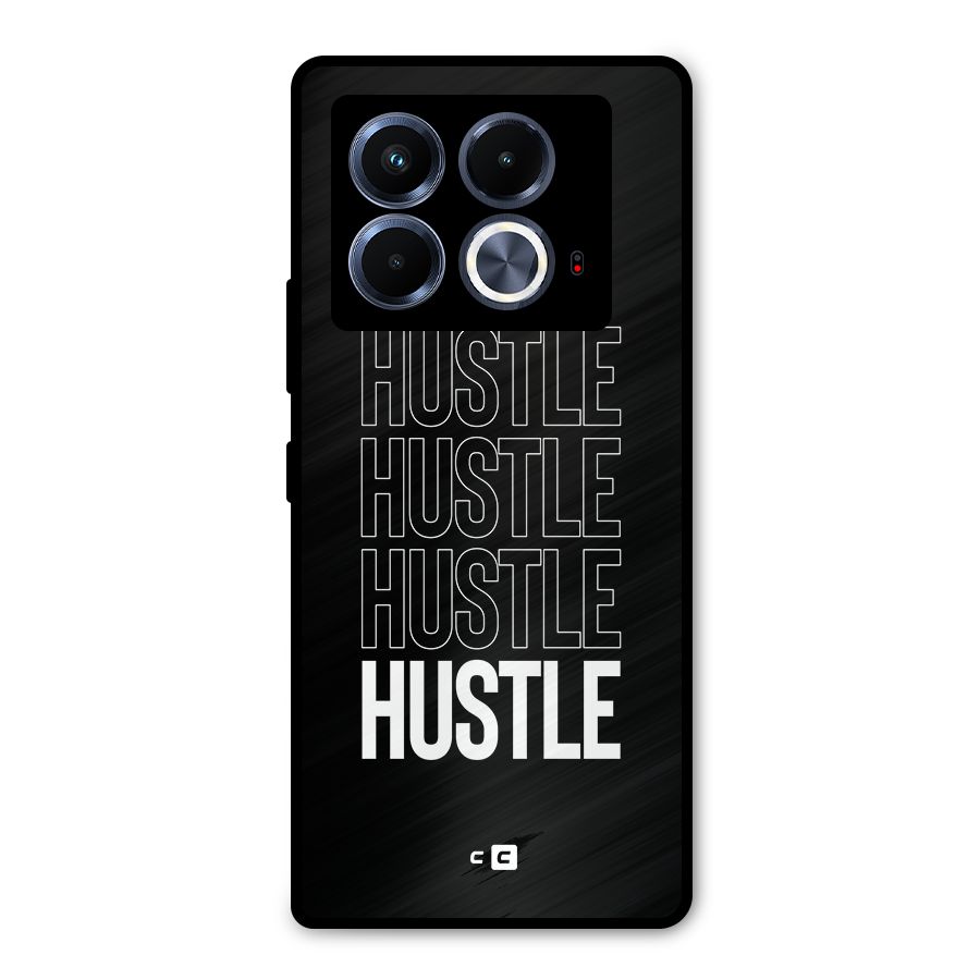 Hustle Hustle Hustle Metal Back Case for Infinix Note 40 5G
