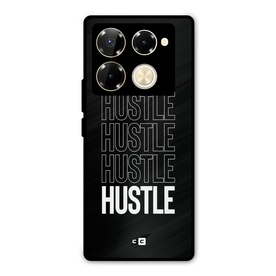 Hustle Hustle Hustle Metal Back Case for Infinix Note 40 Pro