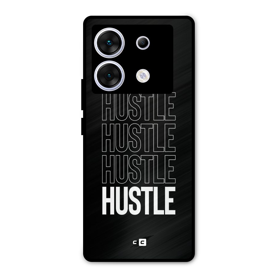 Hustle Hustle Hustle Metal Back Case for Infinix Zero 30 5G