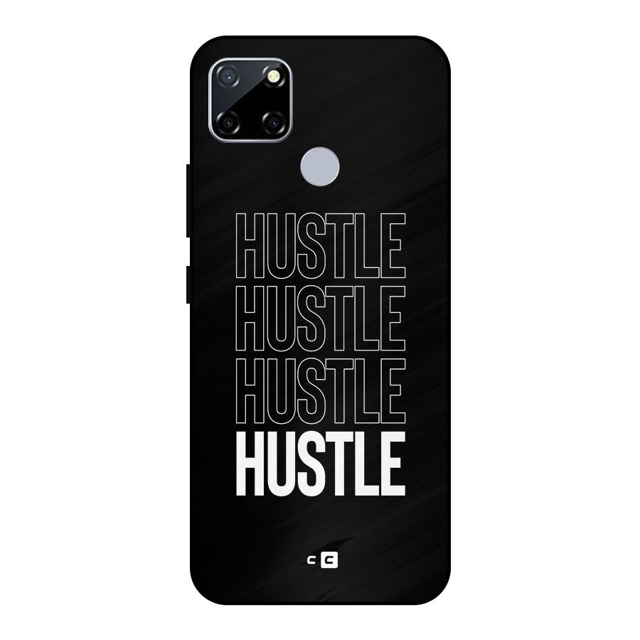 Hustle Hustle Hustle Metal Back Case for Realme Narzo 30A