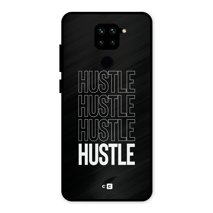 Hustle Hustle Hustle Metal Back Case for Redmi Note 9