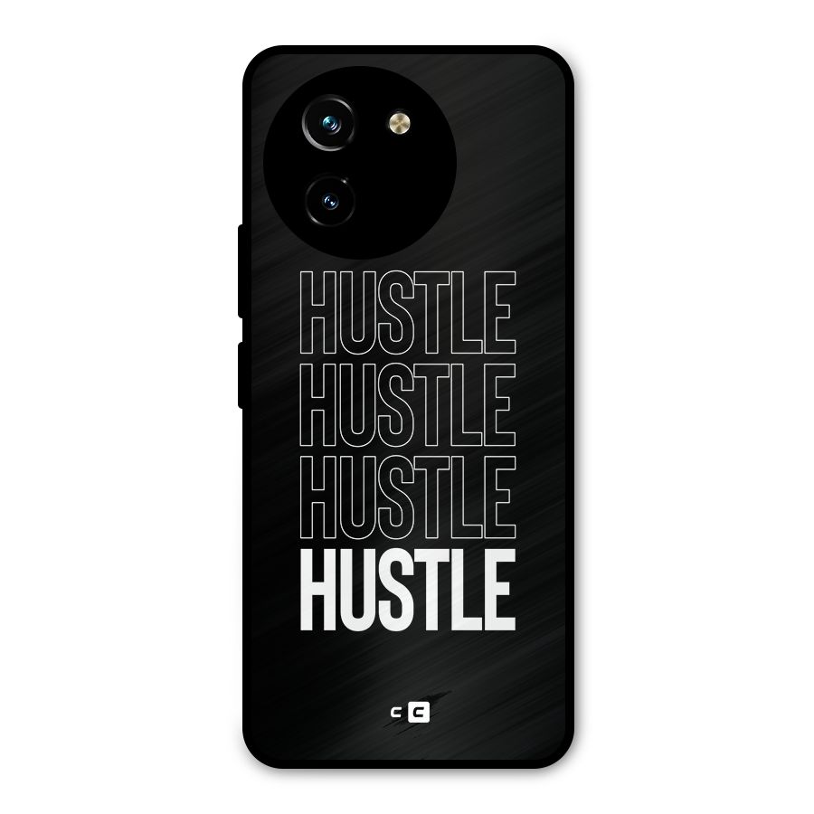 Hustle Hustle Hustle Metal Back Case for Vivo T3x