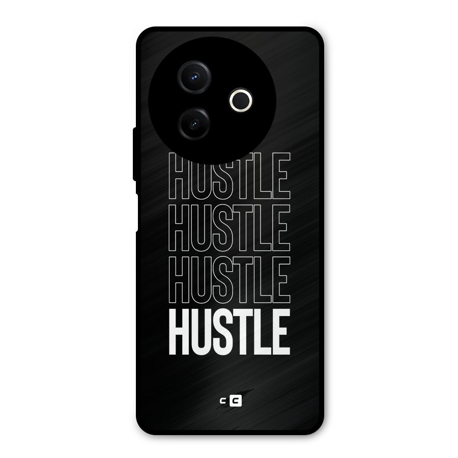 Hustle Hustle Hustle Metal Back Case for Vivo Y39