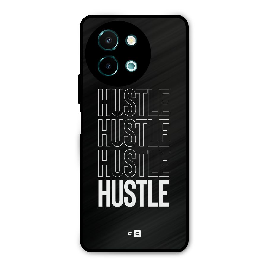 Hustle Hustle Hustle Metal Back Case for Vivo Y58