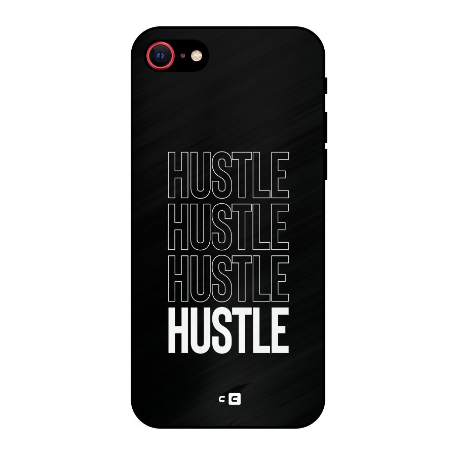 Hustle Hustle Hustle Metal Back Case for iPhone 7