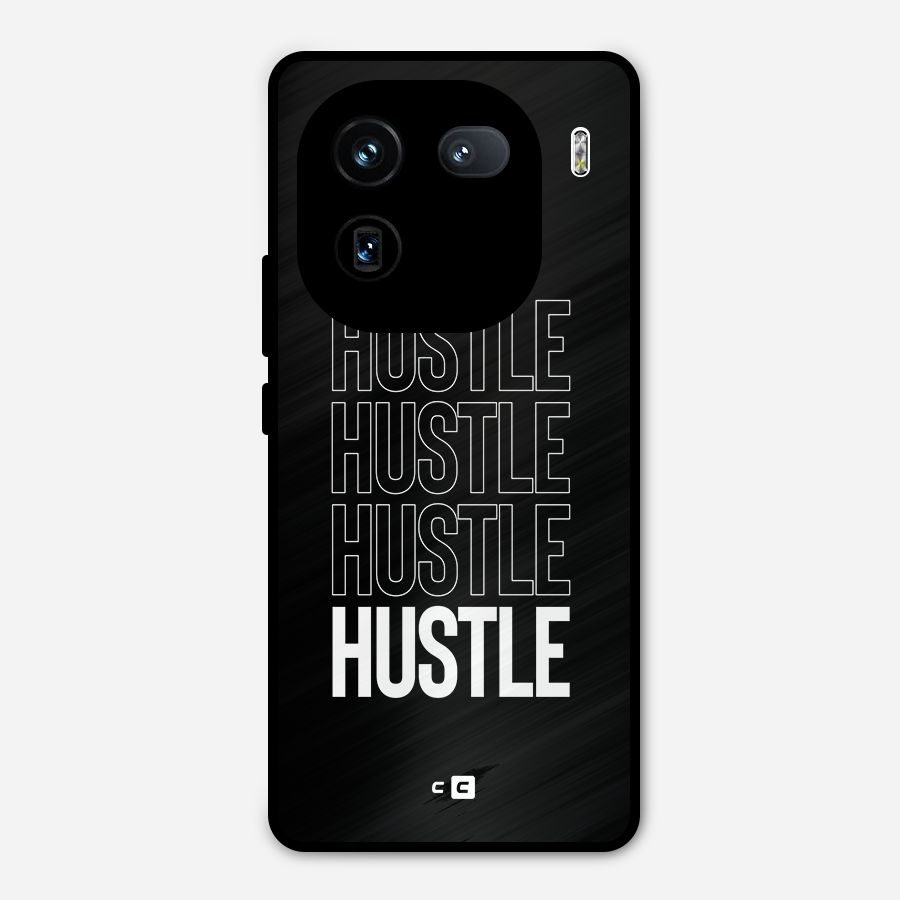 Hustle Hustle Hustle Metal Back Case for iQOO 12