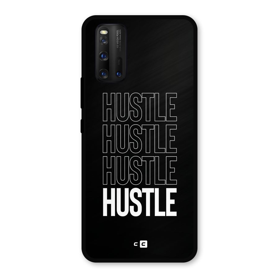 Hustle Hustle Hustle Metal Back Case for iQOO 3