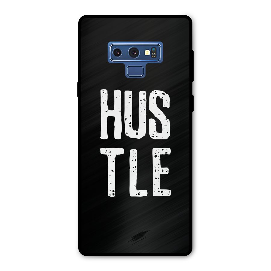 Hustle Metal Back Case for Galaxy Note 9