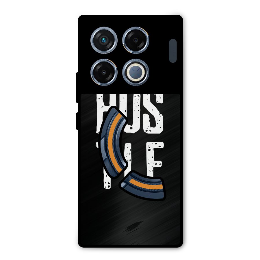 Hustle Metal Back Case for Infinix GT 20 Pro