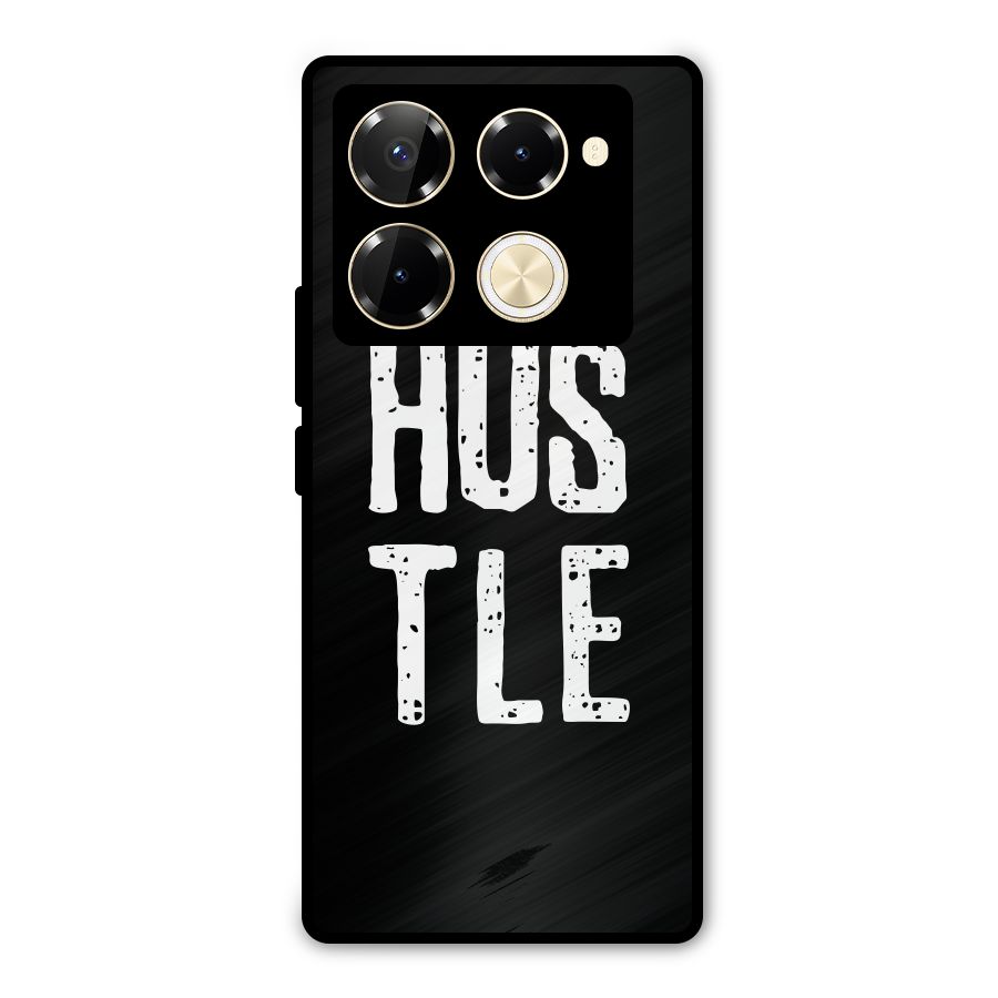 Hustle Metal Back Case for Infinix Note 40 Pro Plus