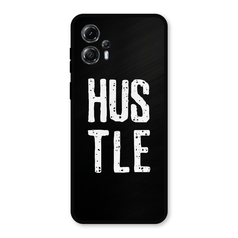 Hustle Metal Back Case for Moto G13