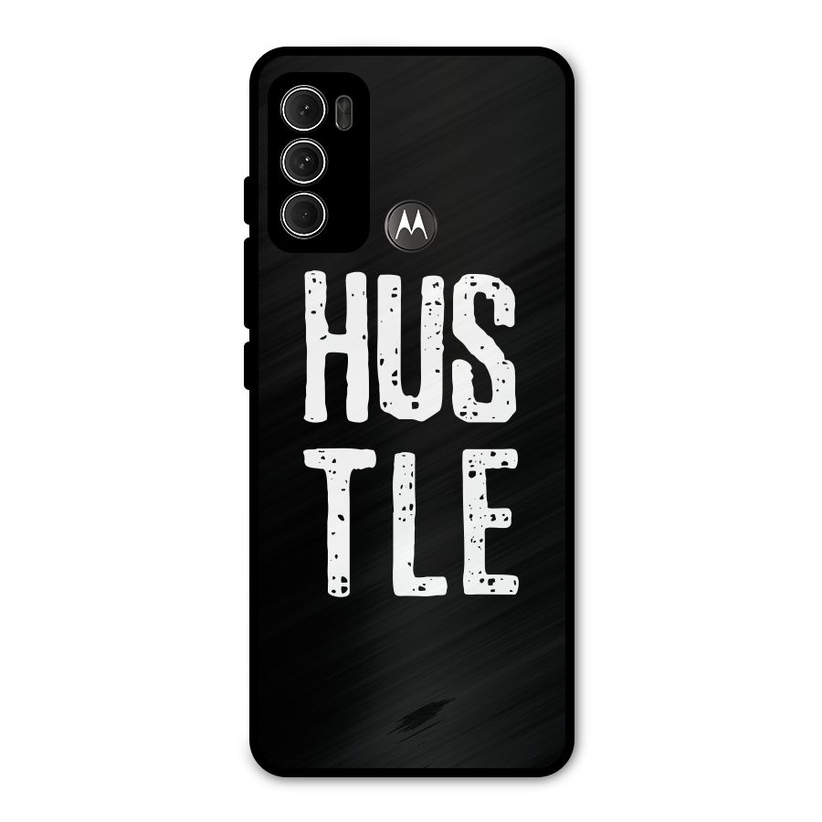 Hustle Metal Back Case for Moto G60
