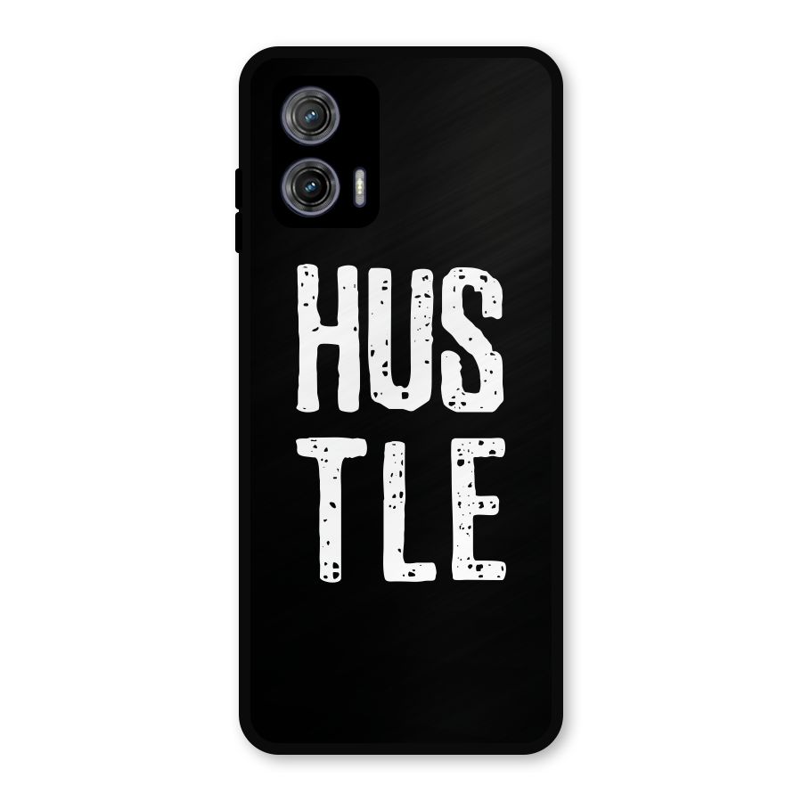 Hustle Metal Back Case for Moto G73
