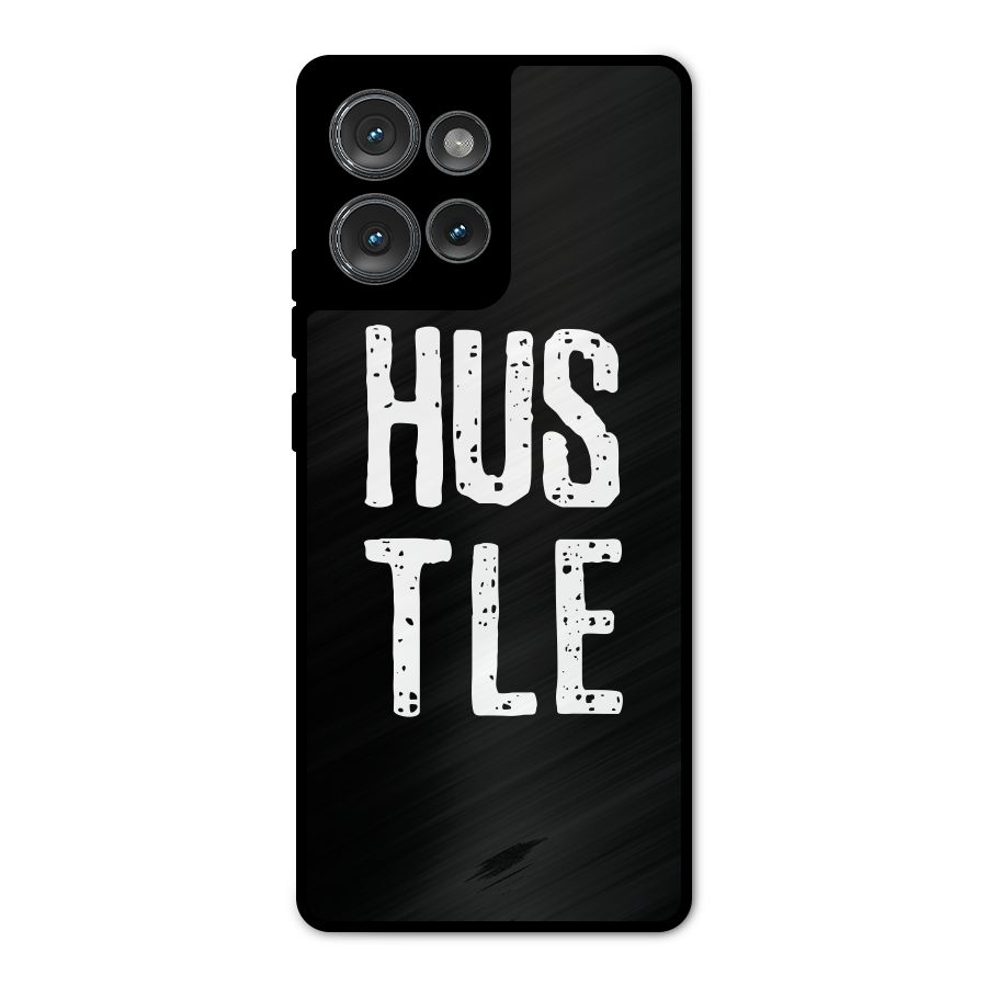 Hustle Metal Back Case for Motorola Edge 50
