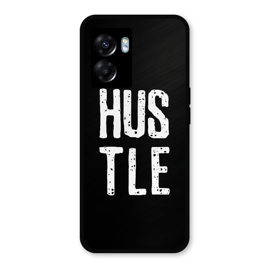 Hustle Metal Back Case for Oppo K10 (5G)