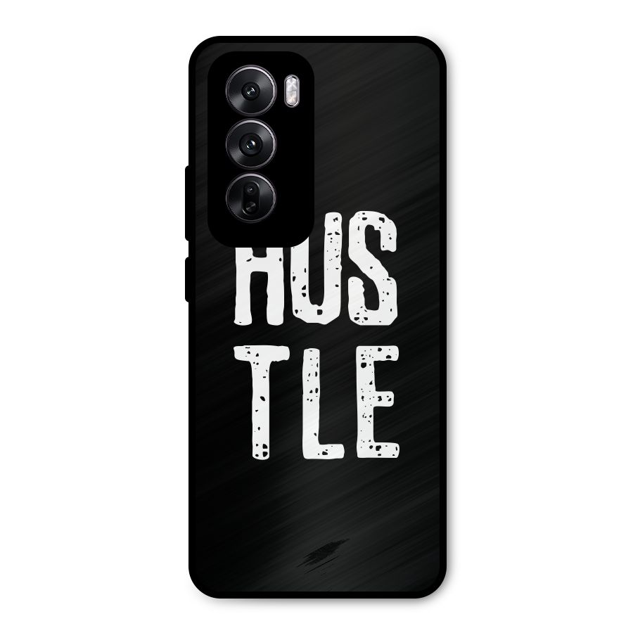 Hustle Metal Back Case for Oppo Reno12