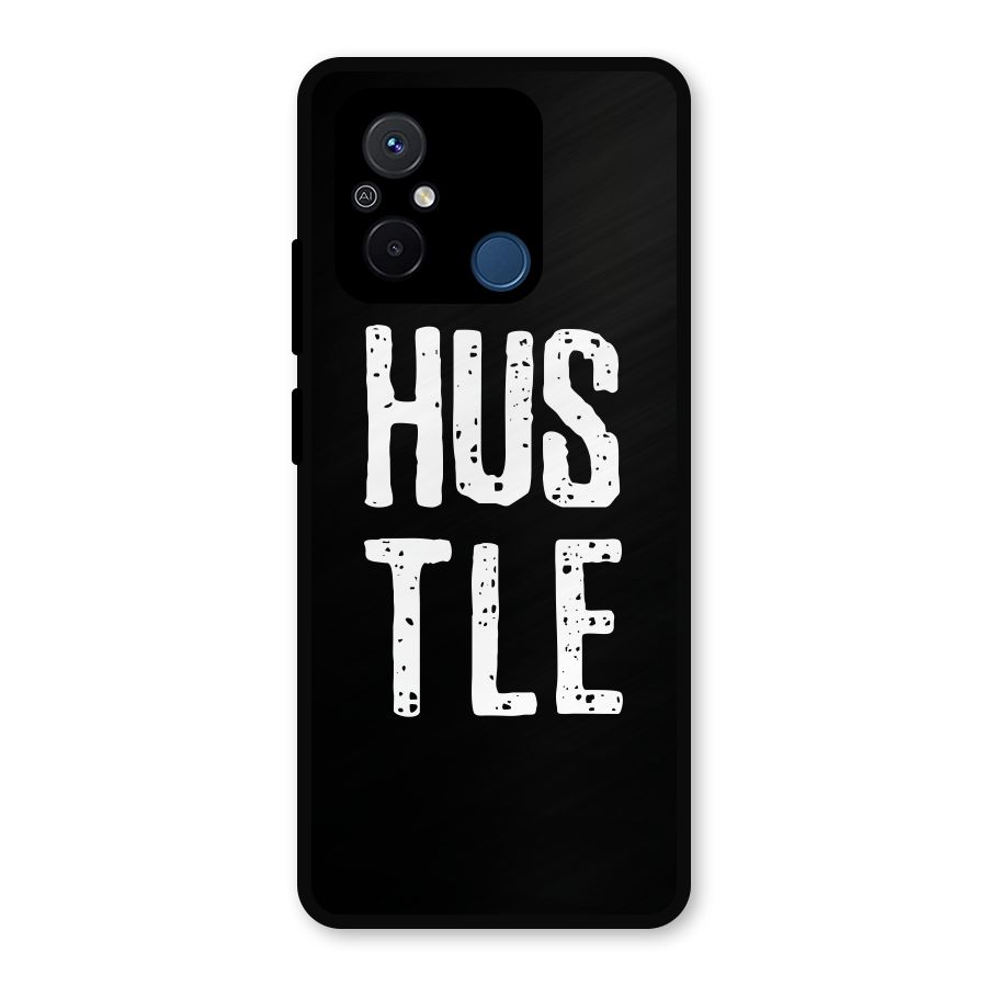 Hustle Metal Back Case for Poco C55
