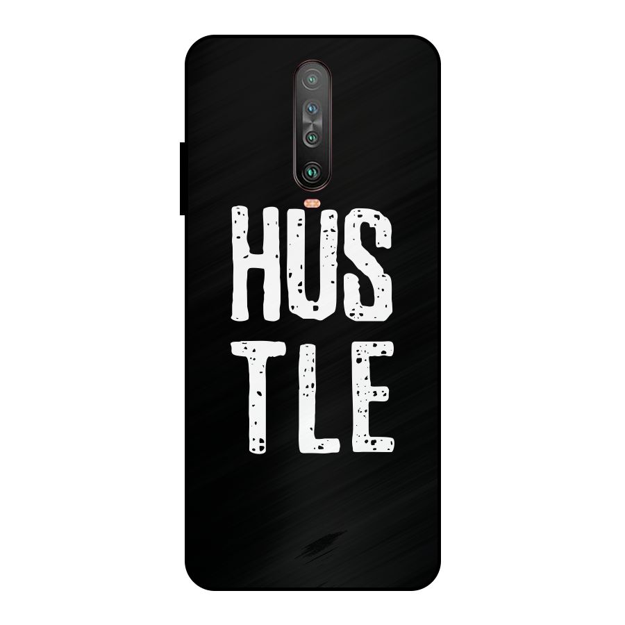 Hustle Metal Back Case for Poco X2